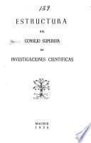 Estructura del Consejo Superior de Investigaciones Científicas