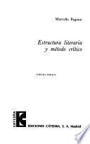 Estructura literaria y método crítico