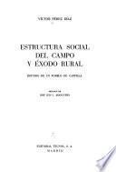 Estructura social del campo y éxodo rural