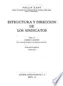 Estructura y dirección de los sindicatos