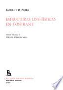 Estructuras lingüísticas en contraste