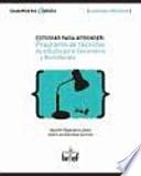 Estudiar para aprender