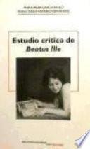 Estudio crítico de Beatus Ille