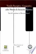 Estudio Descriptivo - Comparativo sobre Métodos de Iniciación Pianística
