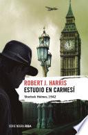 Estudio en carmesí