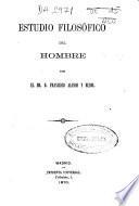 Estudio filosófico del hombre