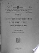 Estudio geológico-económico de la mina El Oro, Chilecito (Provincia de la Rioja)