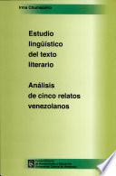 Estudio lingüístico del texto literario