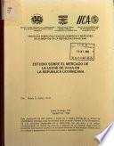 Estudio sobre el mercado la leche de vaca en la República Dominicana