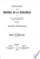 Estudio sobre la historia de la humanidad