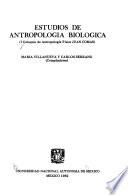 Estudios de antropología biológica