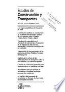 Estudios de construcción y transportes