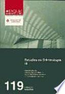 Estudios de criminología III
