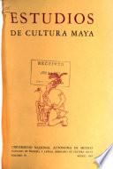 Estudios de cultura maya