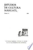 Estudios de cultura náhuatl