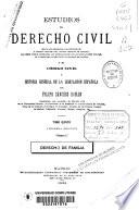 Estudios de derecho civil