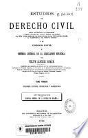 Estudios de derecho civil