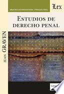Estudios de derecho penal