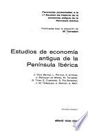 Estudios de economía antigua de la Península Ibérica