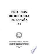 Estudios de historia de España