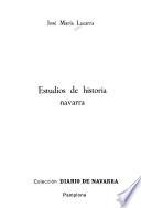 Estudios de historia navarra
