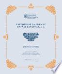 Estudios de la Obra de Rafael Landívar, S. J.