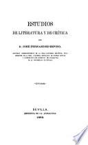 Estudios de literatura y de critica
