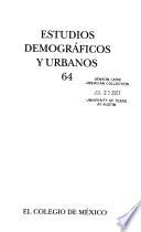 Estudios demográficos y urbanos