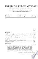 Estudios eclesiásticos