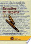 Estudios en España. Nivel universitario. Año 2004