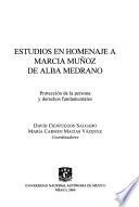 Estudios en homenaje a Marcia Muñoz de Alba Medrano