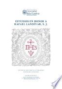 Estudios en honor a Rafael Landívar, S. J.