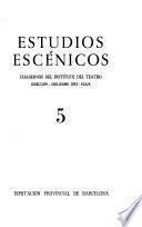 Estudios Escénicos, Cuadernos del Instituto del Teatro
