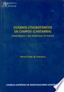 Estudios etnobotánicos en Campóo (Cantabria)