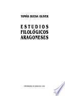 Estudios filológicos aragoneses