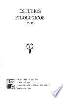 Estudios filológicos