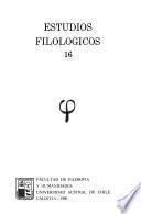 Estudios filológicos