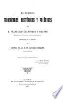 Estudios filosóficos, históricos y políticos