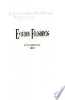 Estudios filosóficos
