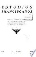 Estudios franciscanos