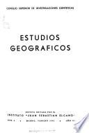Estudios geográficos