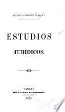 Estudios jurídicos