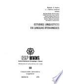 Estudios lingüísticos en lenguas otomangues