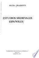 Estudios medievales españoles