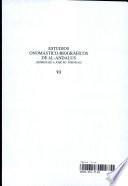 Estudios onomástico-biográficos de Al-Andalus