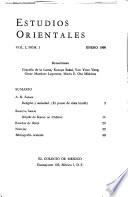 Estudios orientales