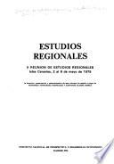 Estudios regionales