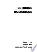 Estudios románicos