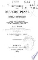 Estudios sobre derecho penal y sistemas penitenciarios