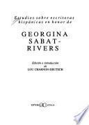 Estudios sobre escritoras hispánicas en honor de Georgina Sabat-Rivers